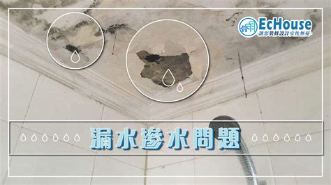 滲水 漏水|常見問題滲水問題